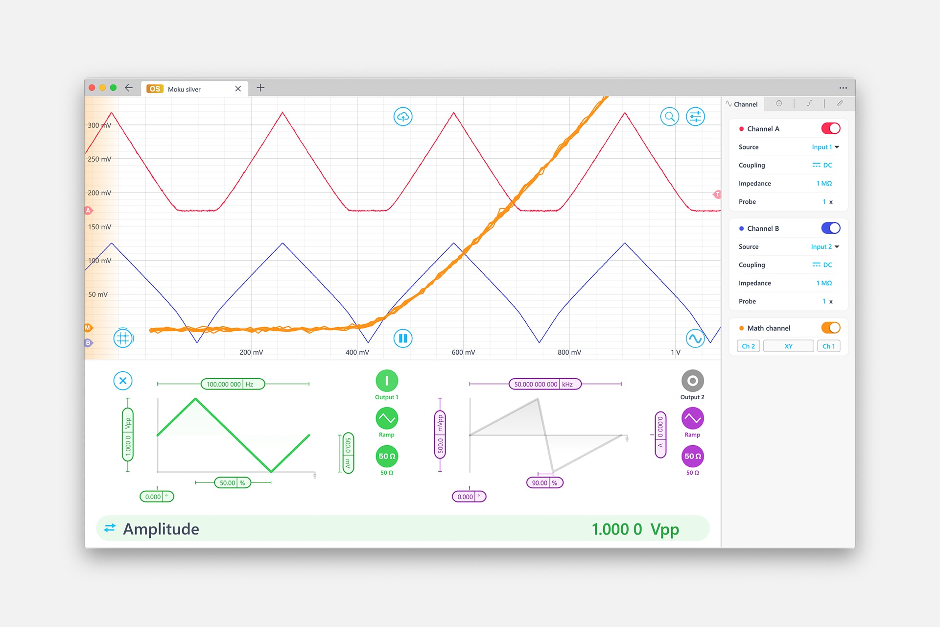 Moku:Go's I-V Curve Tracing