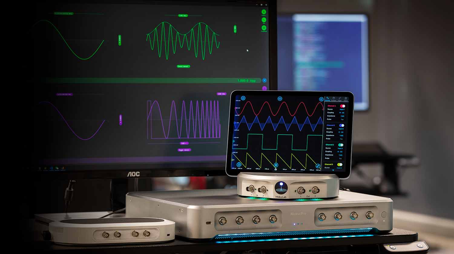 Latest software release adds Multi-instrument Mode and Moku Cloud Compile to Moku:Lab