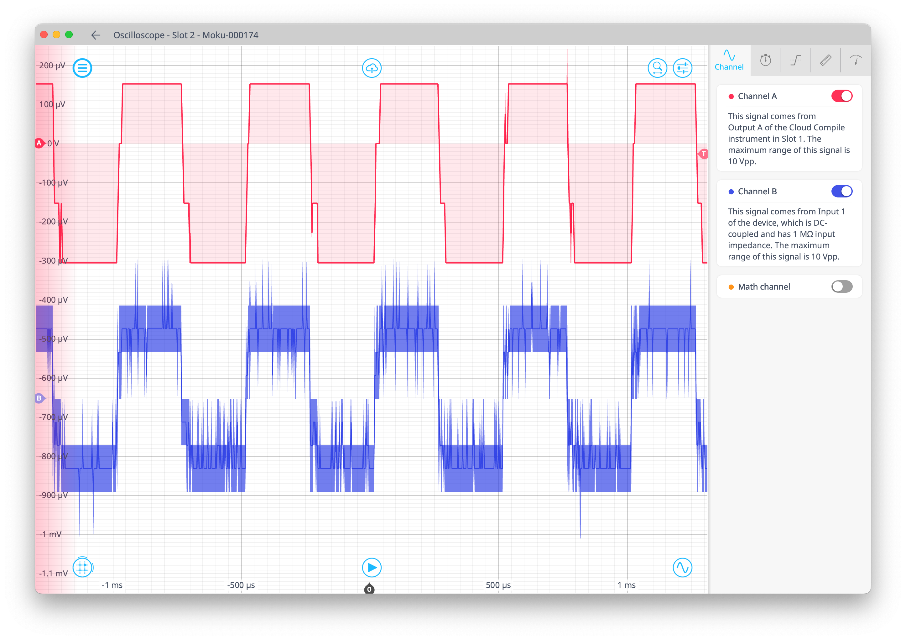 Reducing noise and transients with custom real-time digital filtering