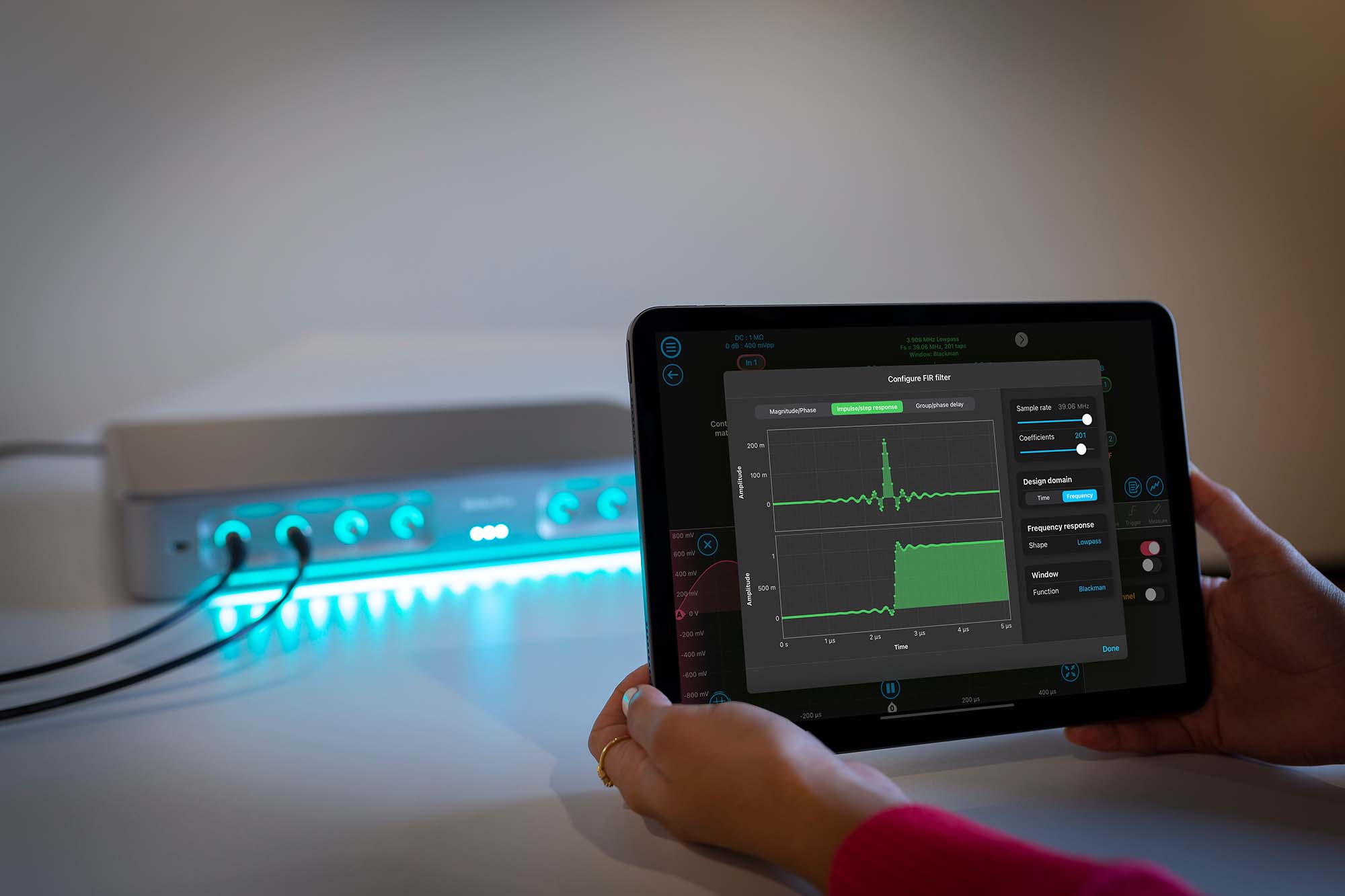 Implementing a matched filter for radar and waveform triggering using the Moku:Pro FIR Filter Builder