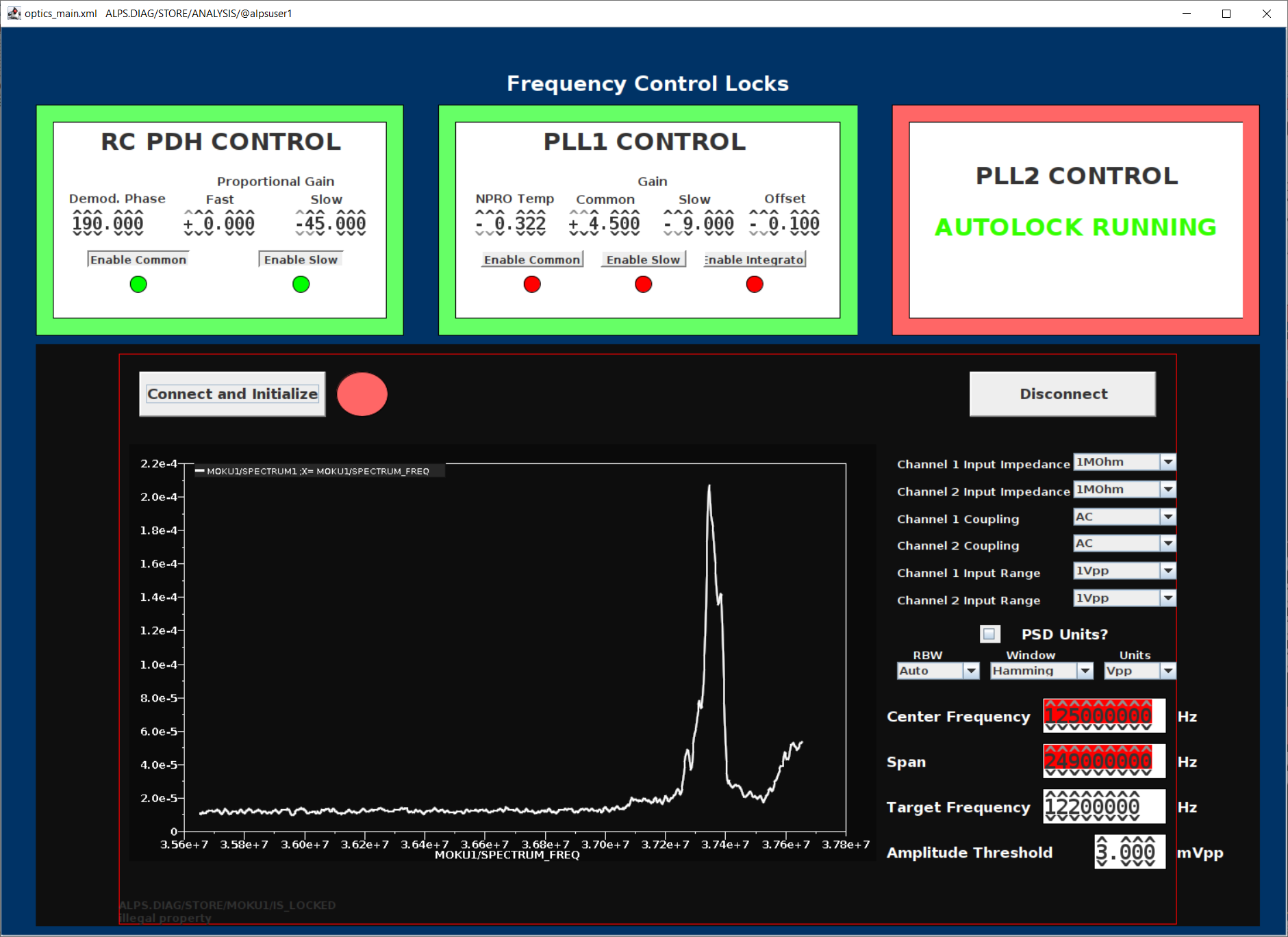 DESY Python interface for PLL control.