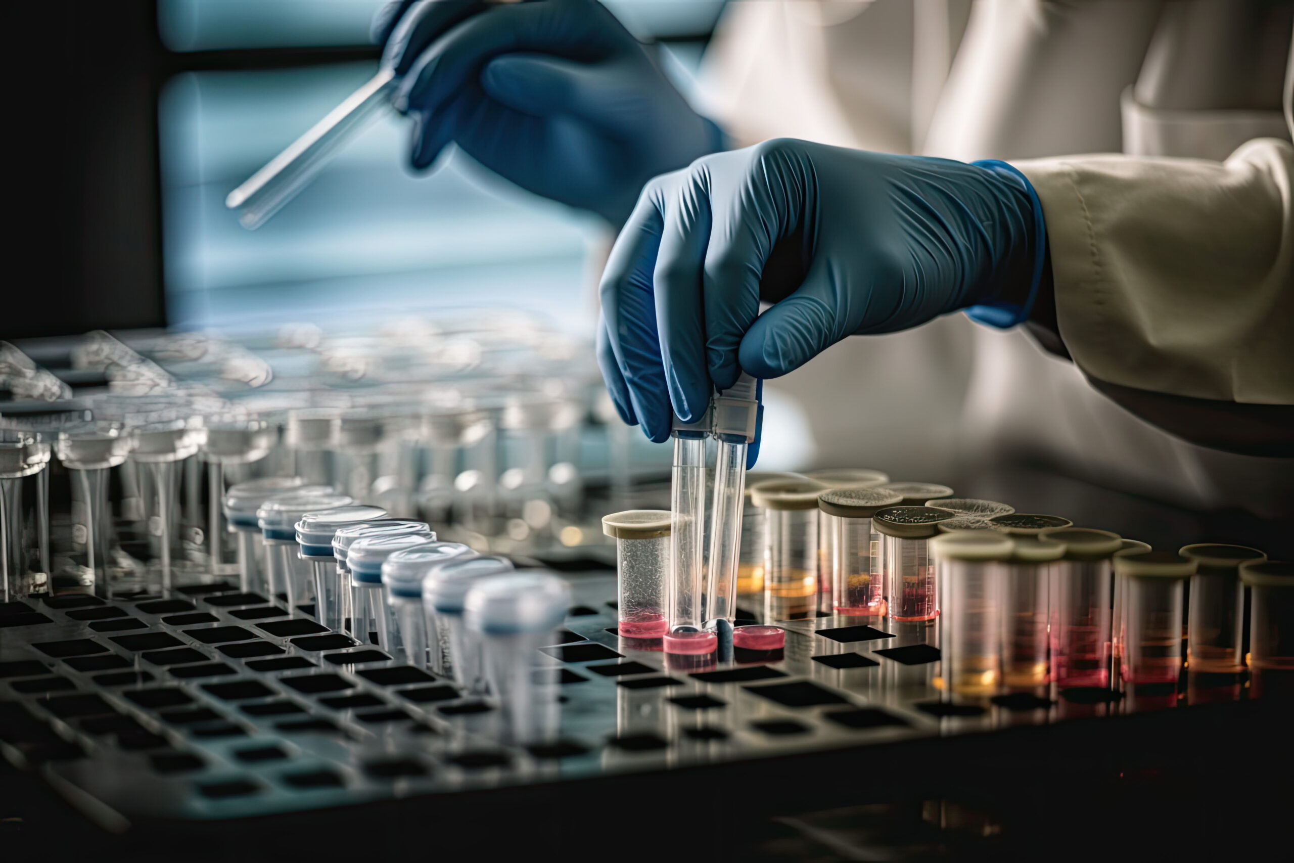 Multi-channel lock-in detection in SRS microscopy and spectroscopy experiments